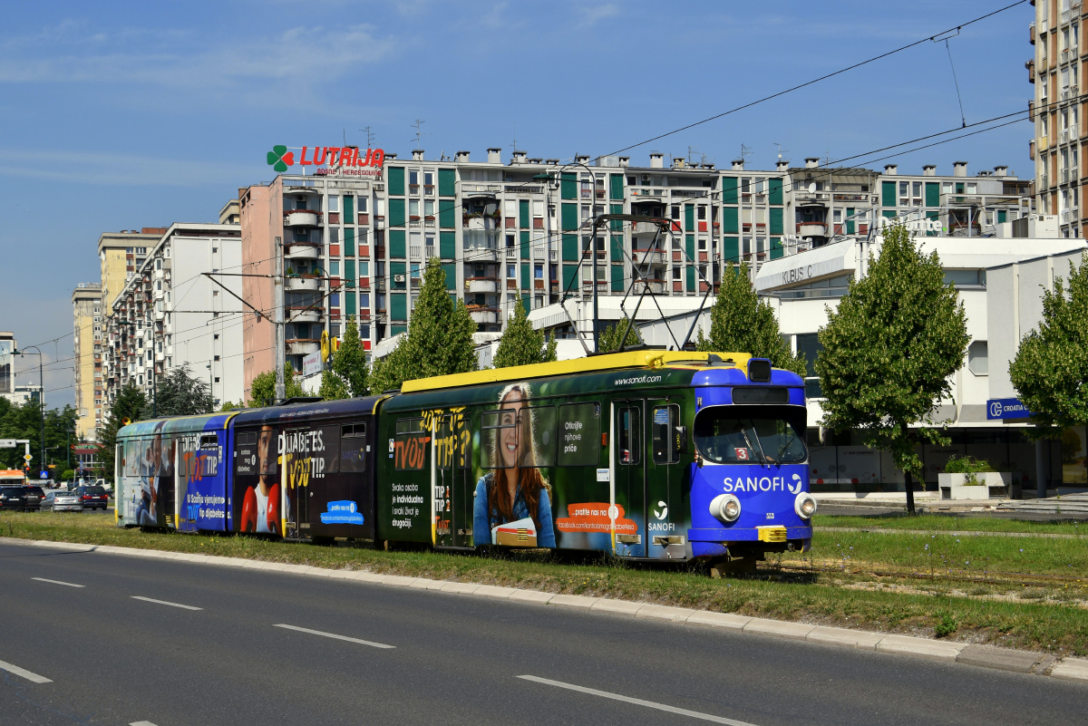 Сараево, Duewag GT8 № 553