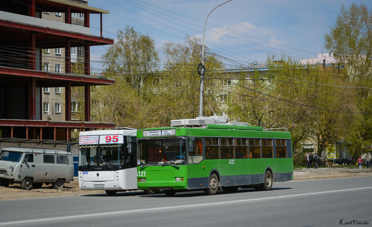 Новосибирск, Тролза-5275.05 «Оптима» № 4121