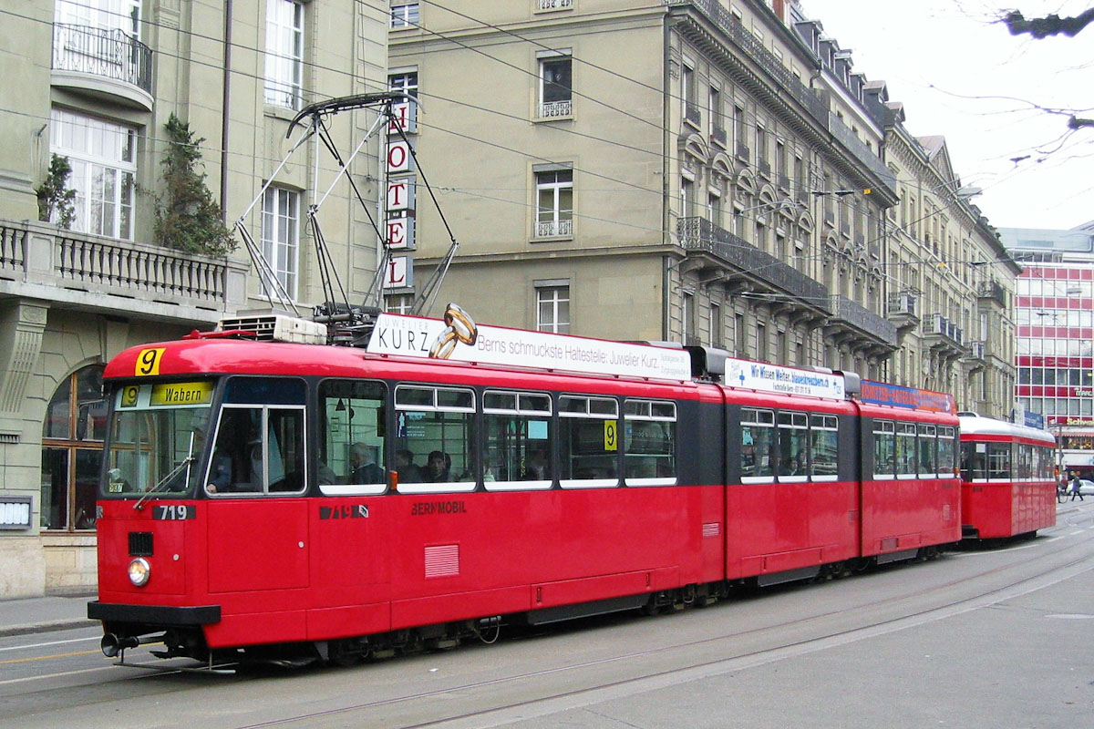 Берн, SWS/BBC Be 8/8 № 719