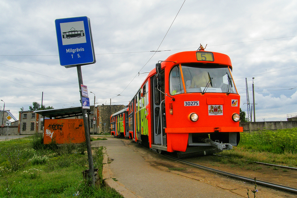 Рига, Tatra T3A № 30275
