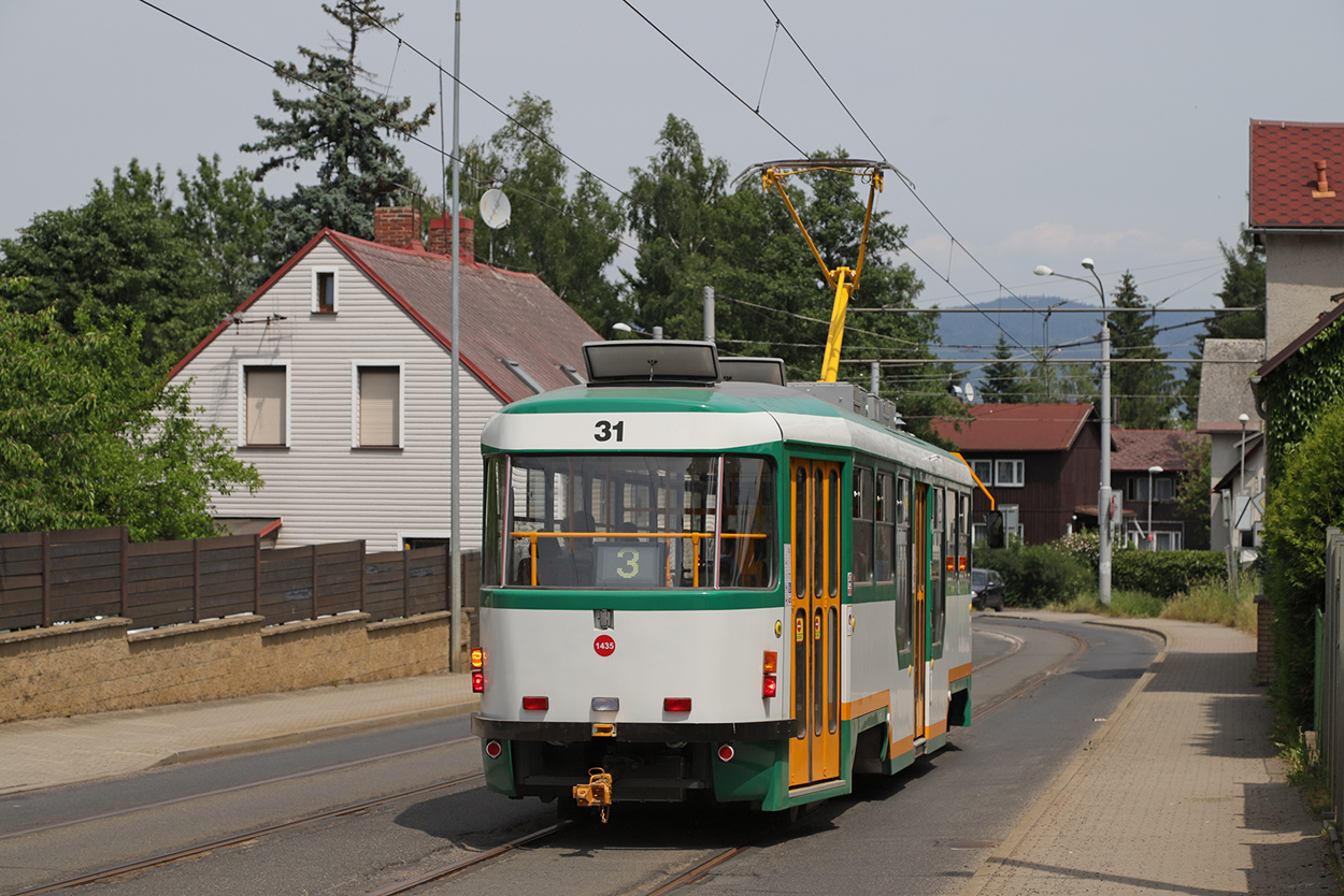 Liberec ― Jablonec nad Nisou, Tatra T3R.SLF # 31