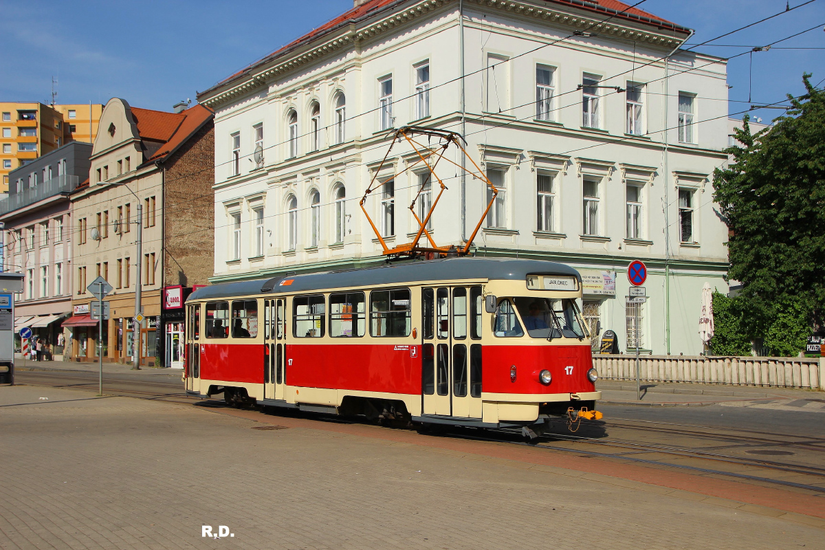 Либерец ― Яблонец-над-Нисой, Tatra T2R № 17; Либерец ― Яблонец-над-Нисой — Последние недели узкоколейки, 2021 г.
