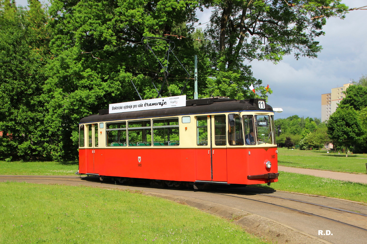 Liberec ― Jablonec nad Nisou, Gotha T2-62 N°. 145; Liberec ― Jablonec nad Nisou — Les semaines derniéres de la voie métrique, 2021 Liberec ― Jablonec nad Nisou, Gotha T2-62 N°. 145; Liberec ― Jablonec nad Nisou — Les semaines derniéres de la voie métrique, 2021