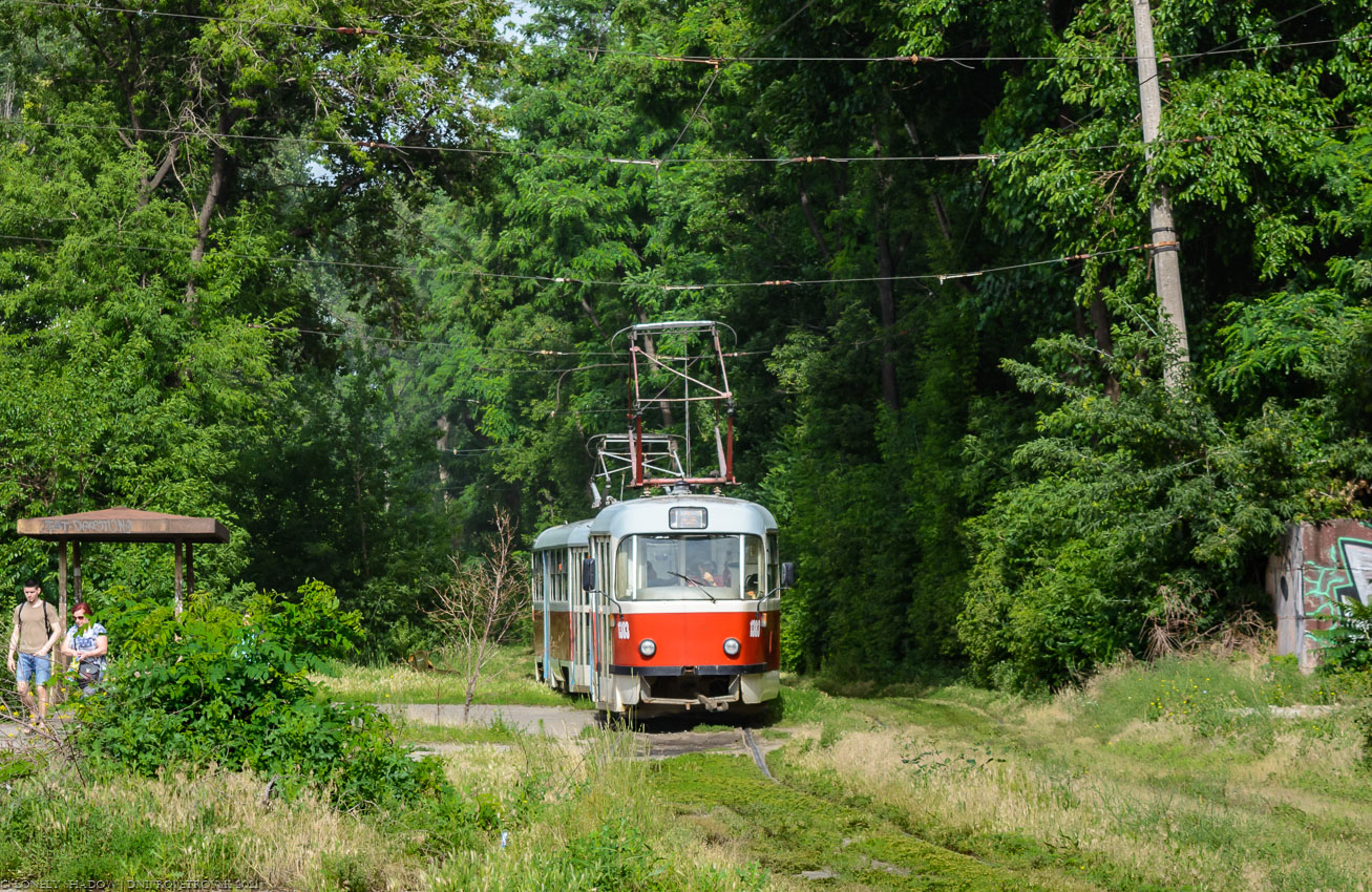 Днепр, Tatra T3R.P № 1383