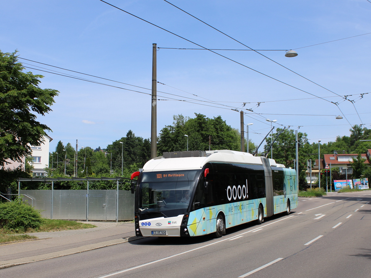 Эслинген-ам-Неккар, Solaris Trollino III 18,75 Kiepe MetroStyle № 504