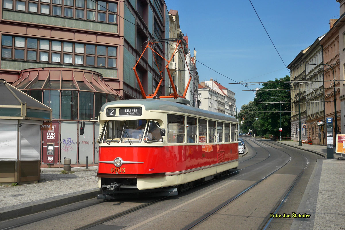 Прага, Tatra T2R № 6003