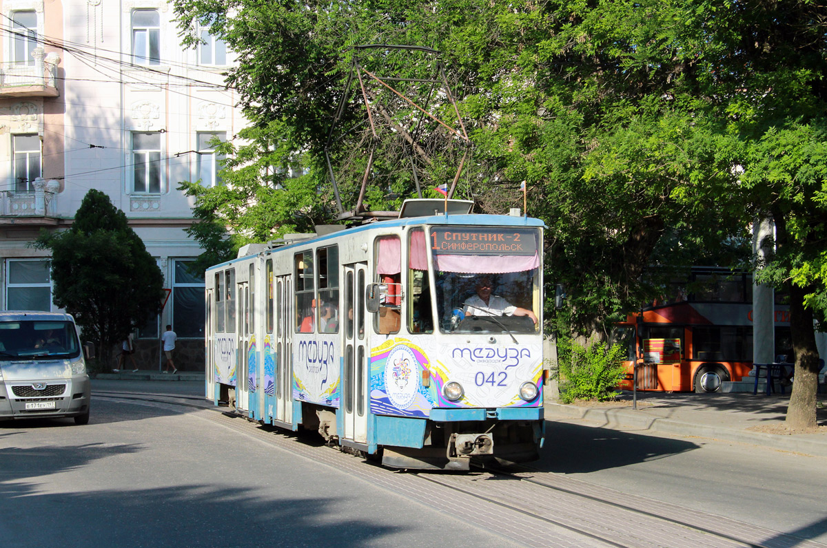 Евпатория, Tatra KT4SU № 042