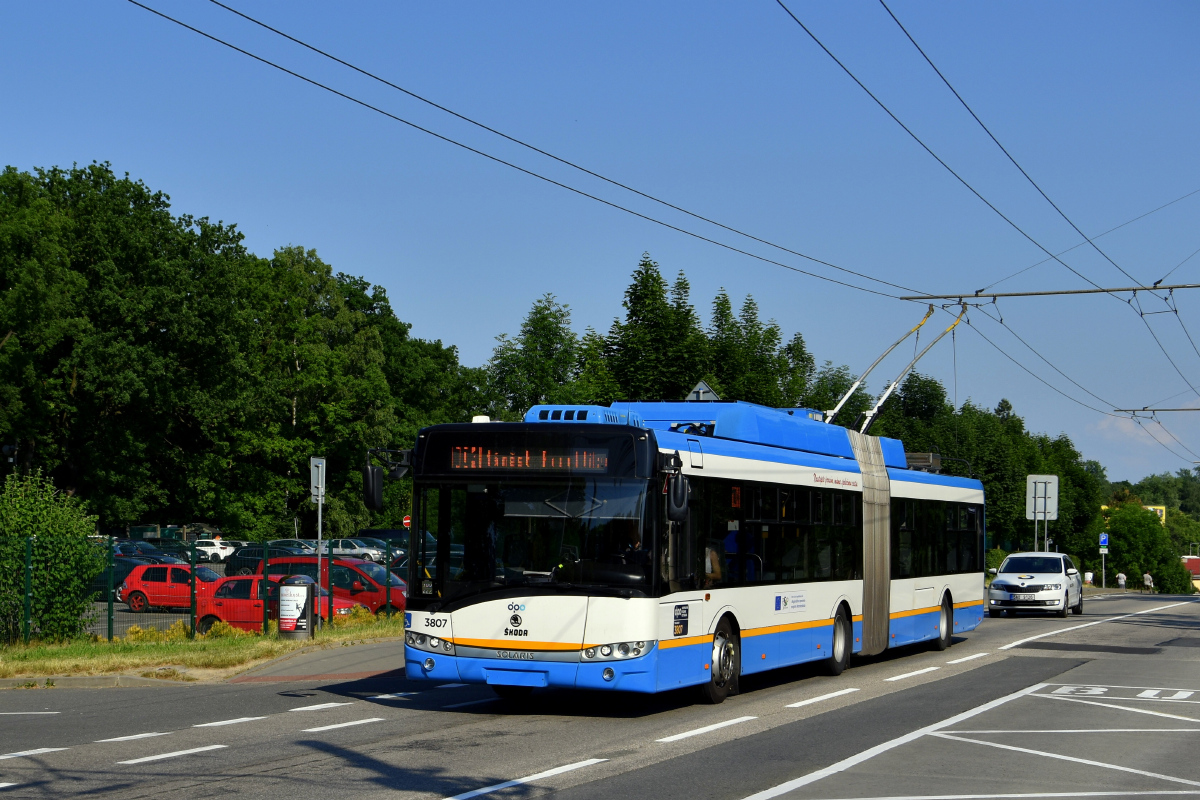 Острава, Škoda 27Tr Solaris III № 3807 Острава, Škoda 27Tr Solaris III № 3807