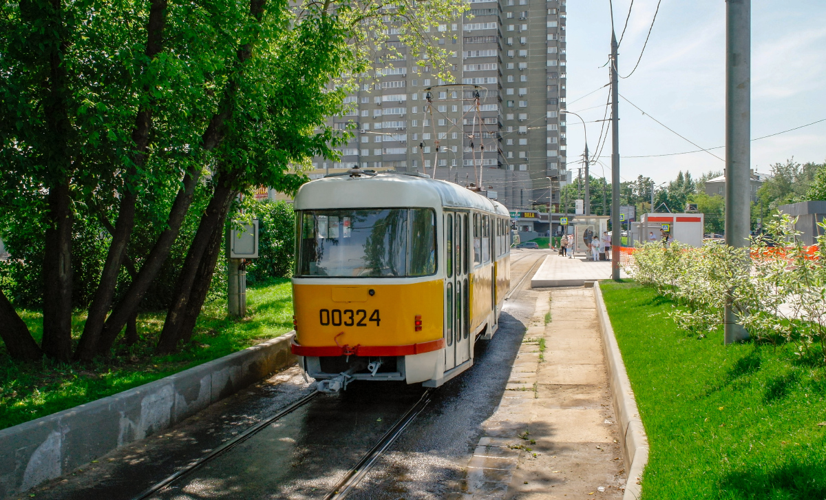 Москва, Tatra T3SU № 00324 Москва, Tatra T3SU № 00324