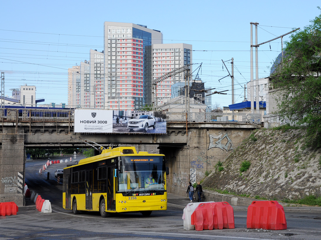 Киев, Богдан Т70110 № 3356