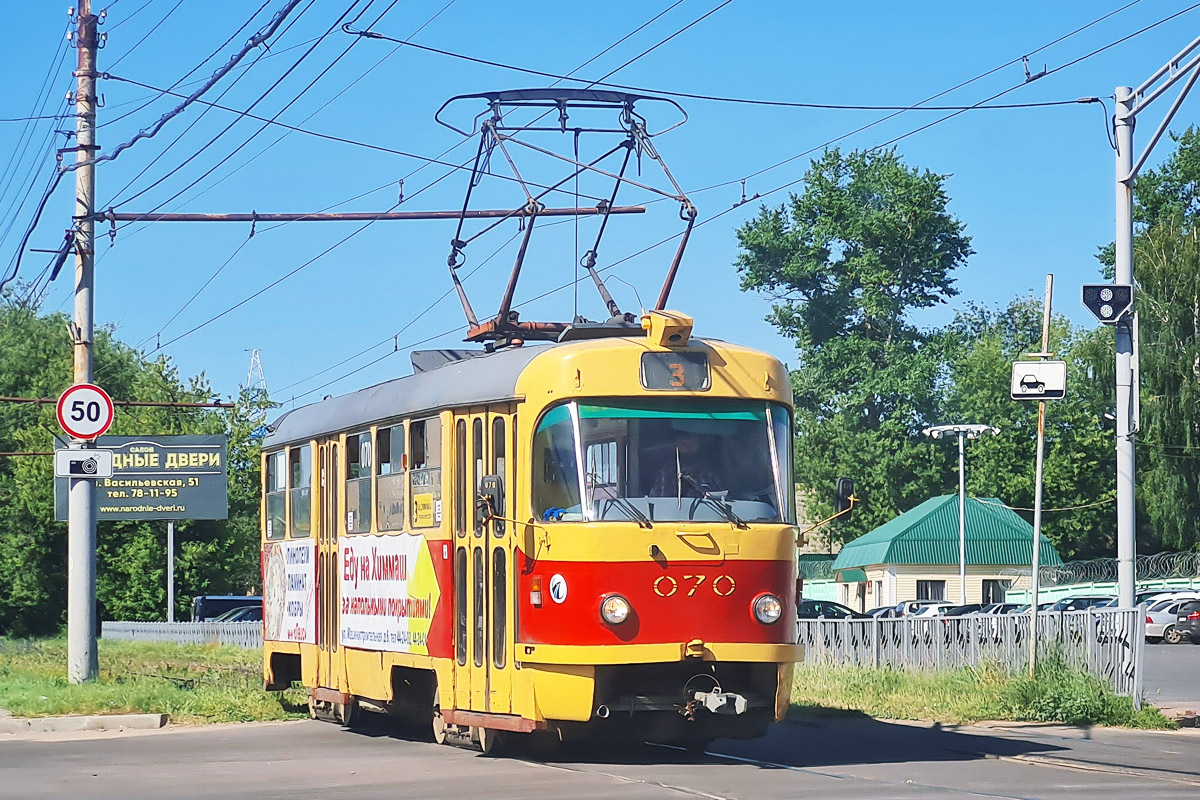 Орёл, Tatra T3SU № 070