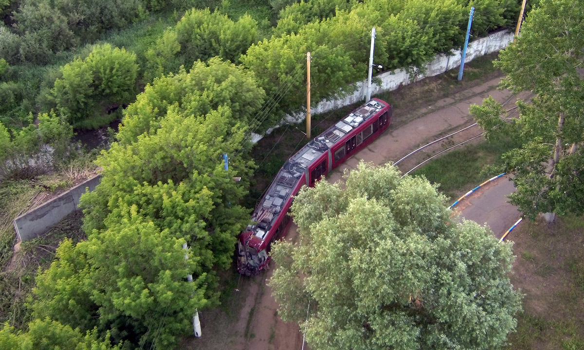 ყაზანი, BKM 84300M № 1311; ყაზანი — Kabushkin tram depot; ყაზანი — Photos from a height ყაზანი, BKM 84300M № 1311; ყაზანი — Kabushkin tram depot; ყაზანი — Photos from a height