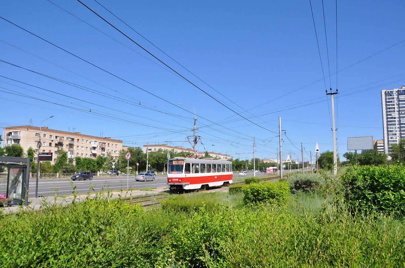 Волгоград, Tatra T3SU мод. ВЗСМ № 2608