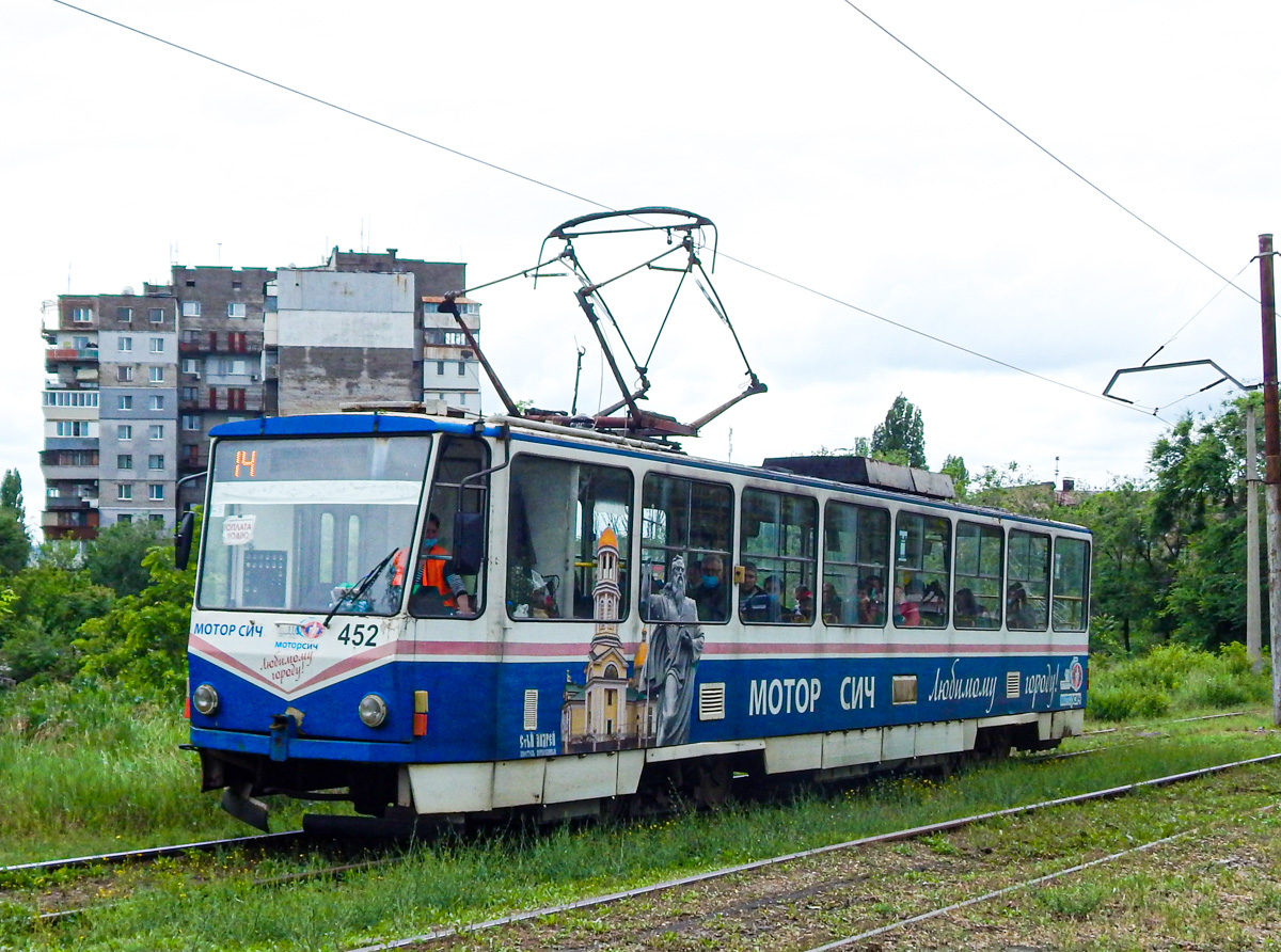 Zaporižja, Tatra T6B5SU № 452
