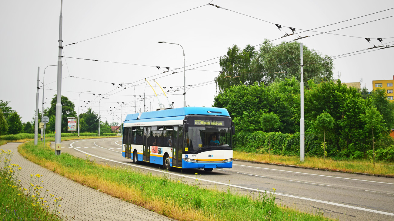 Острава, Solaris Trollino III 12 AC № 3711