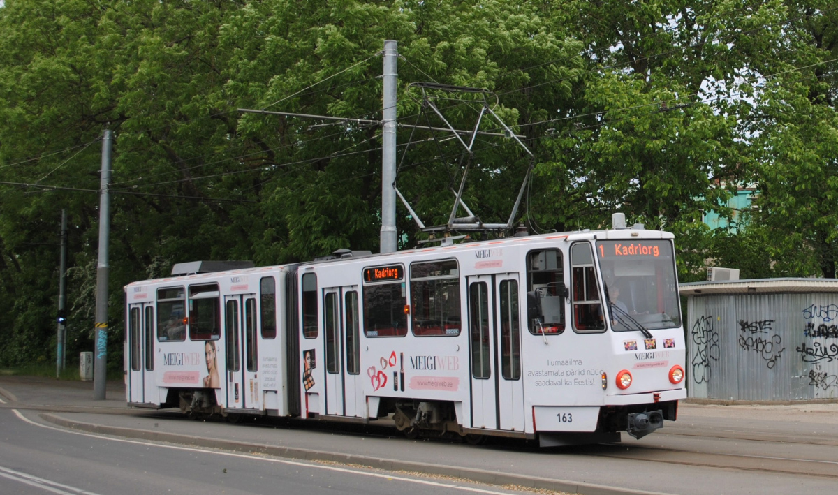 Таллин, Tatra KT4D № 163