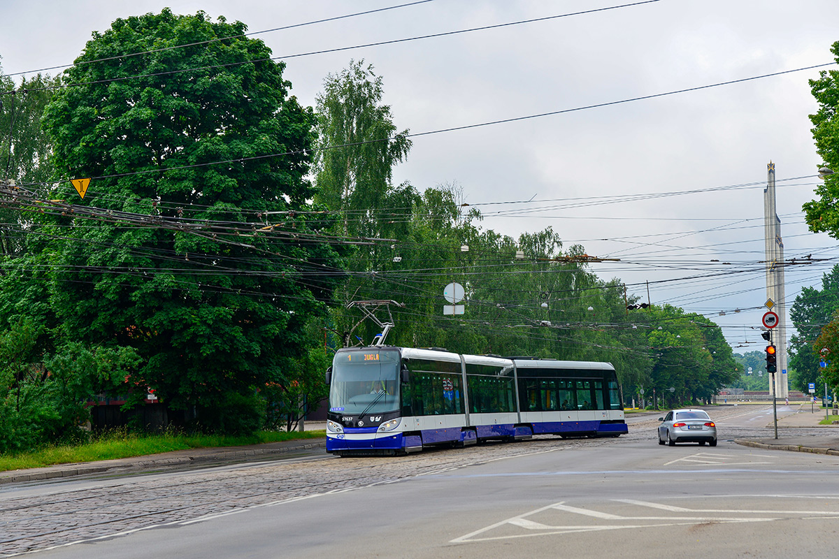 Riia, Škoda 15T2 ForCity Alfa Riga № 57637