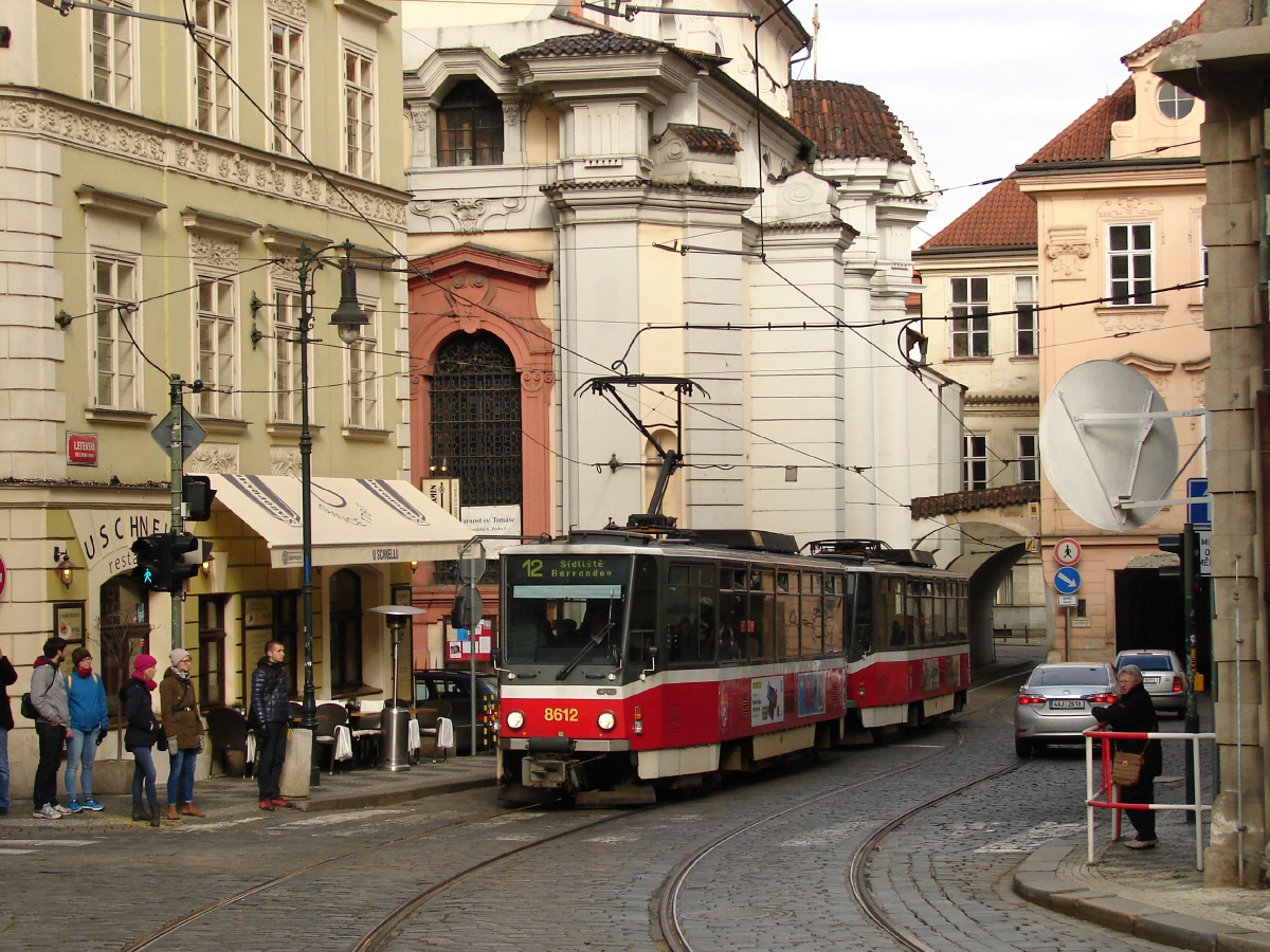 Прага, Tatra T6A5 № 8612 Прага, Tatra T6A5 № 8612