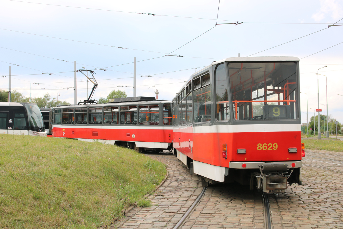 Прага, Tatra T6A5 № 8629