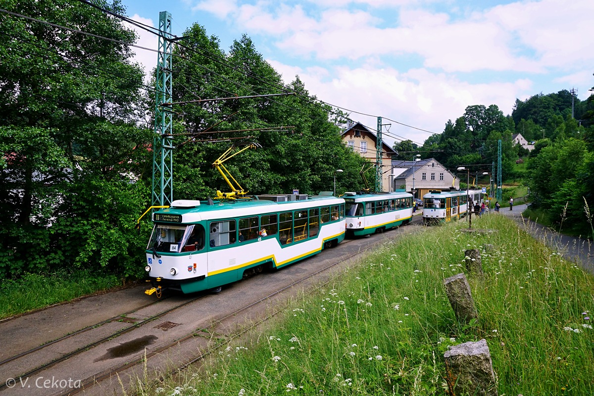 Liberec ― Jablonec nad Nisou, Tatra T3R.PLF N°. 45; Liberec ― Jablonec nad Nisou — Les semaines derniéres de la voie métrique, 2021