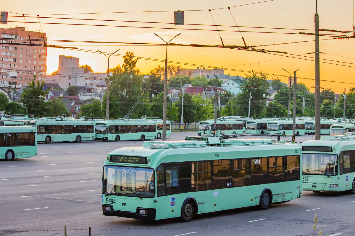 Минск, БКМ 321 № 5494; Минск, БКМ 32102 № 5445