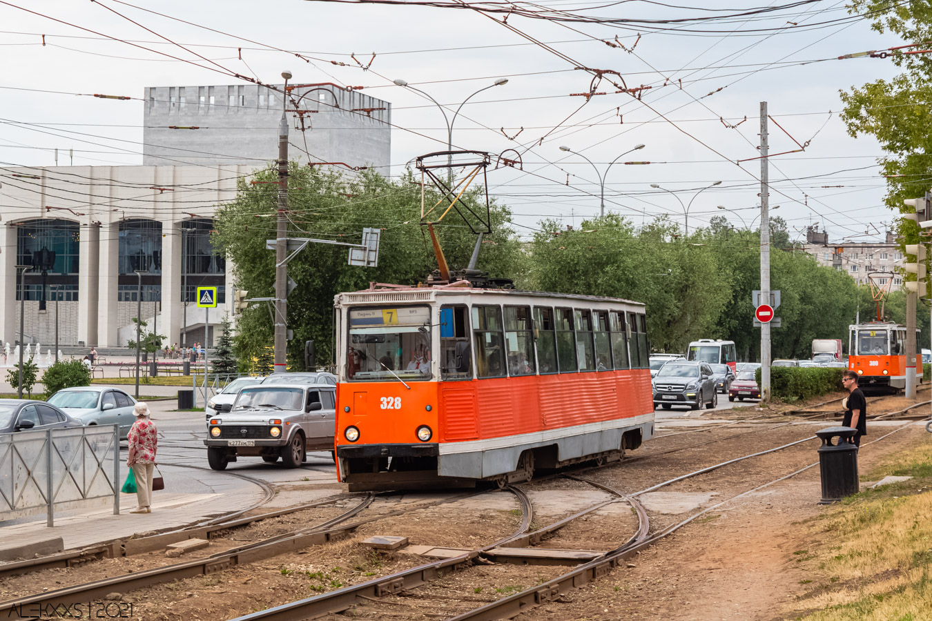 Пермь, 71-605 (КТМ-5М3) № 328