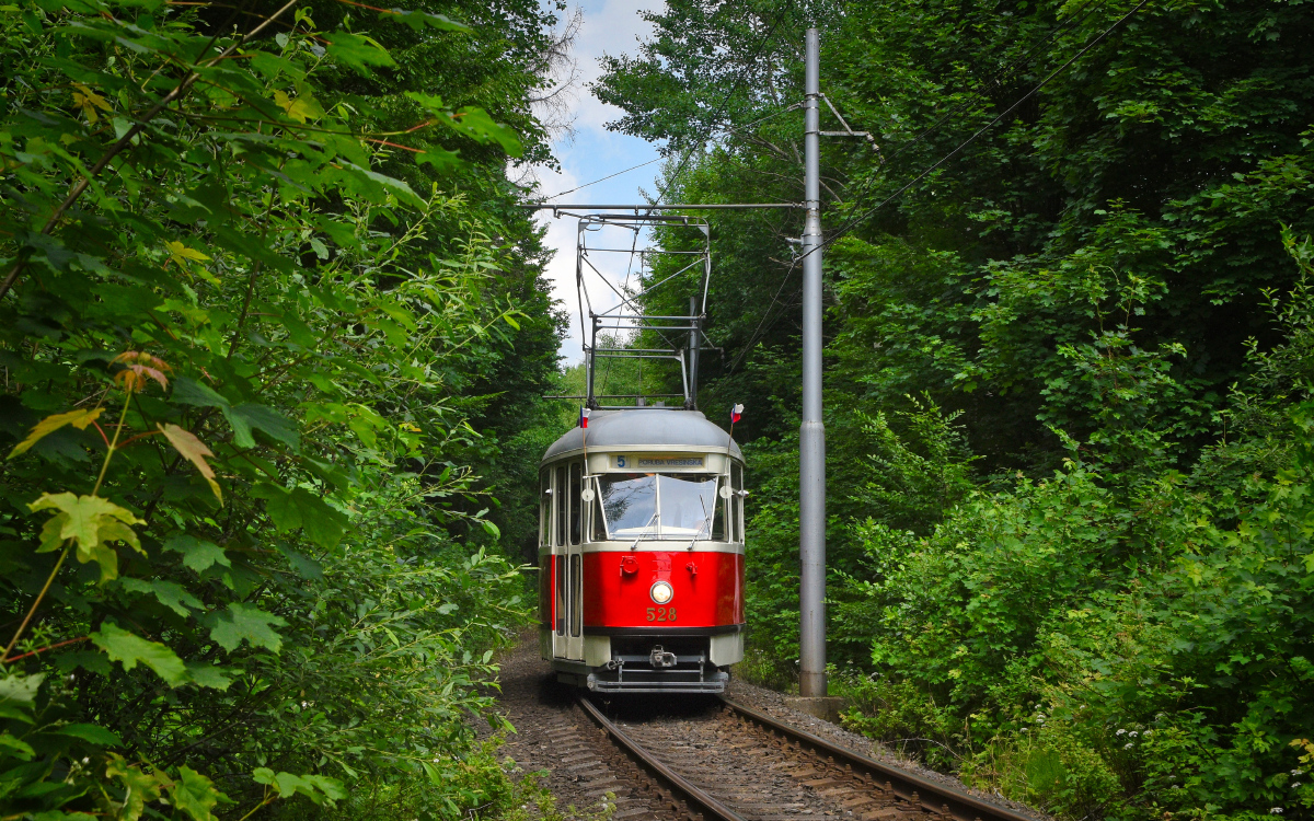 Острава, Tatra T1 № 528