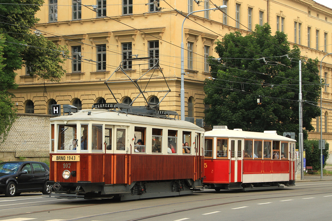 Брно, KPS mv6.3 № 107; Брно — Dopravní nostalgie 2021