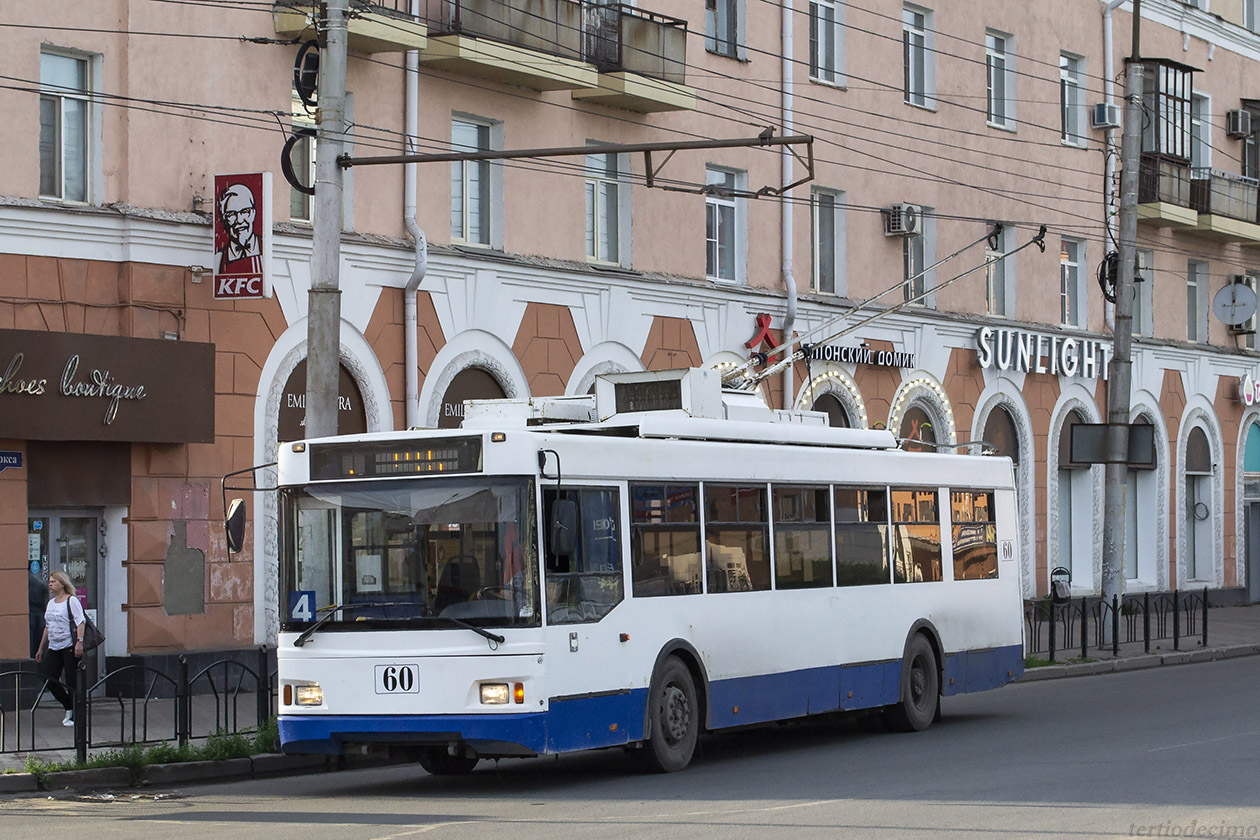 Omsk, Trolza-5275.03 “Optima” Br. 60 Omsk, Trolza-5275.03 “Optima” Br. 60