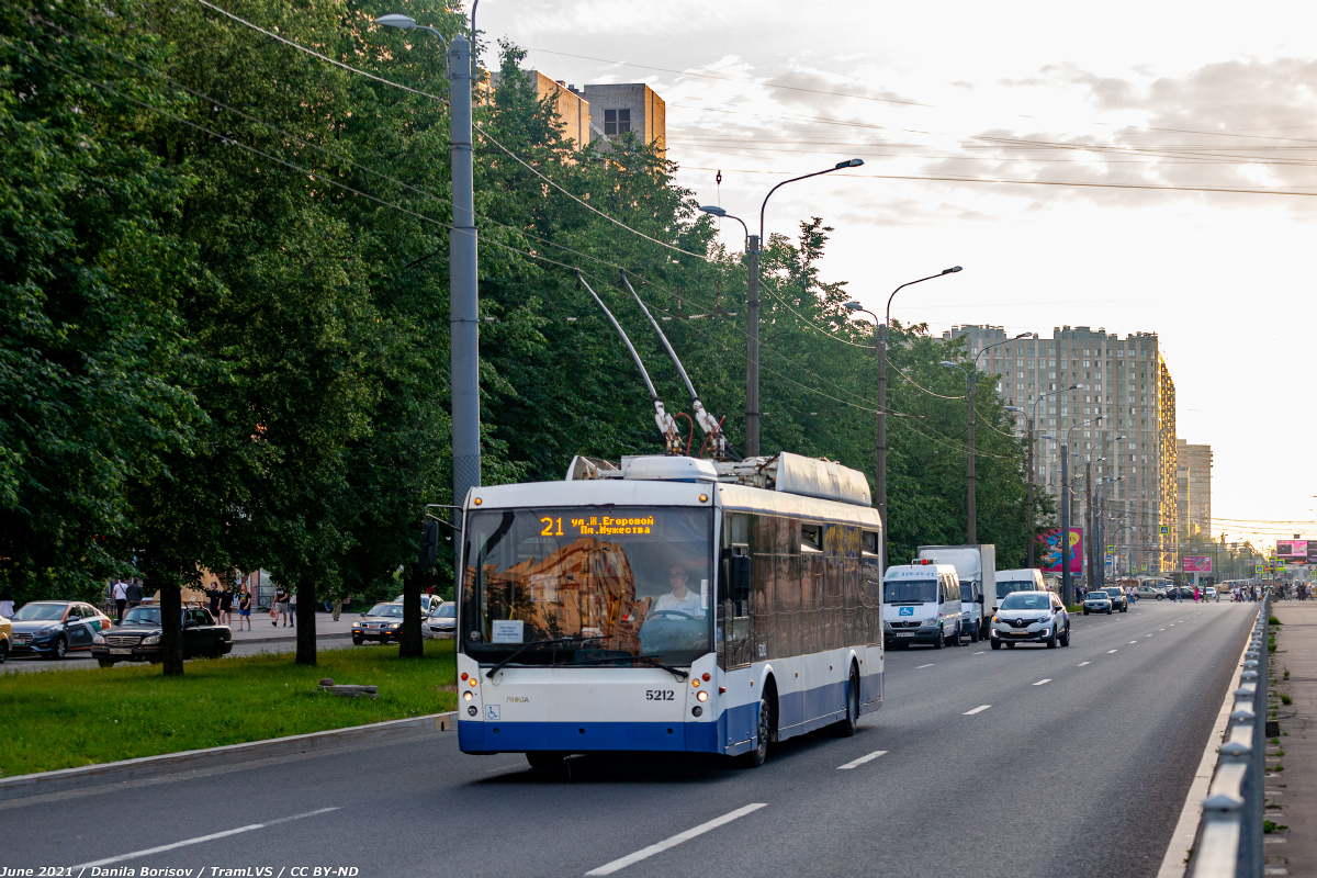 Санкт-Петербург, Тролза-5265.00 «Мегаполис» № 5212