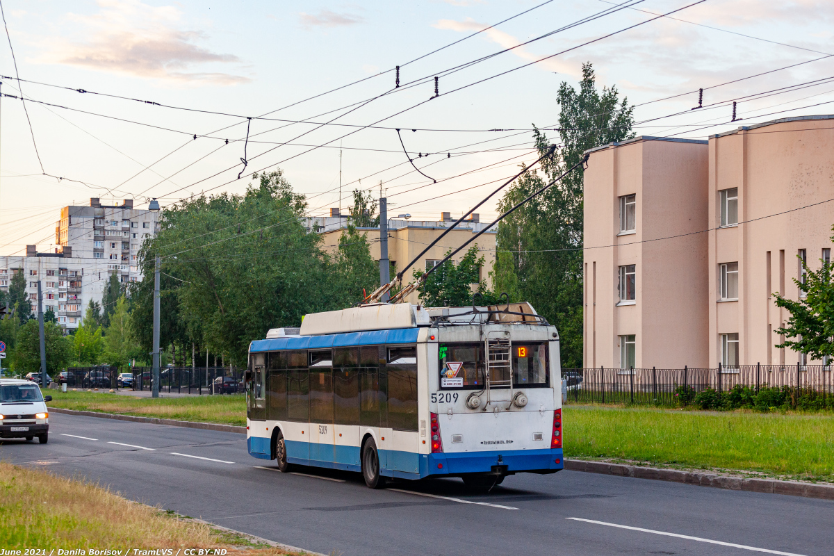 Санкт-Петербург, Тролза-5265.00 «Мегаполис» № 5209