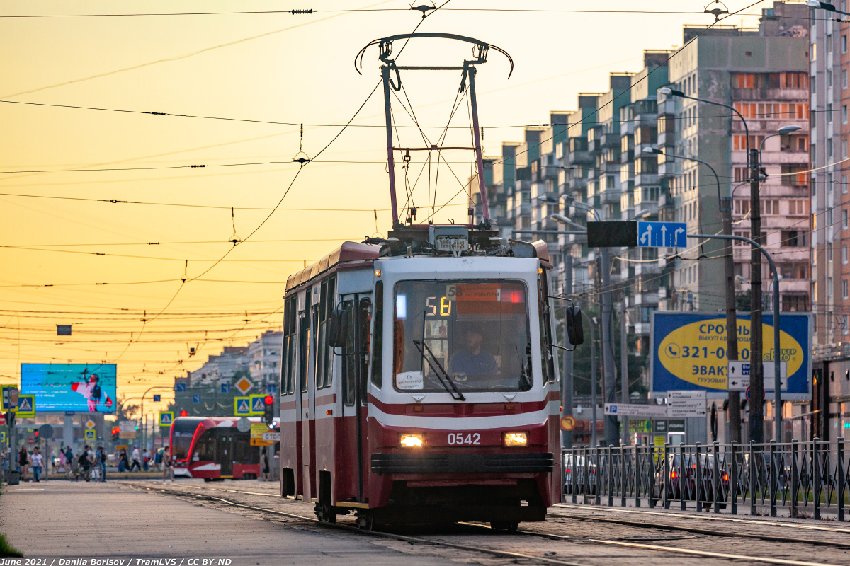 Санкт-Петербург, 71-134А (ЛМ-99АВ) № 0542