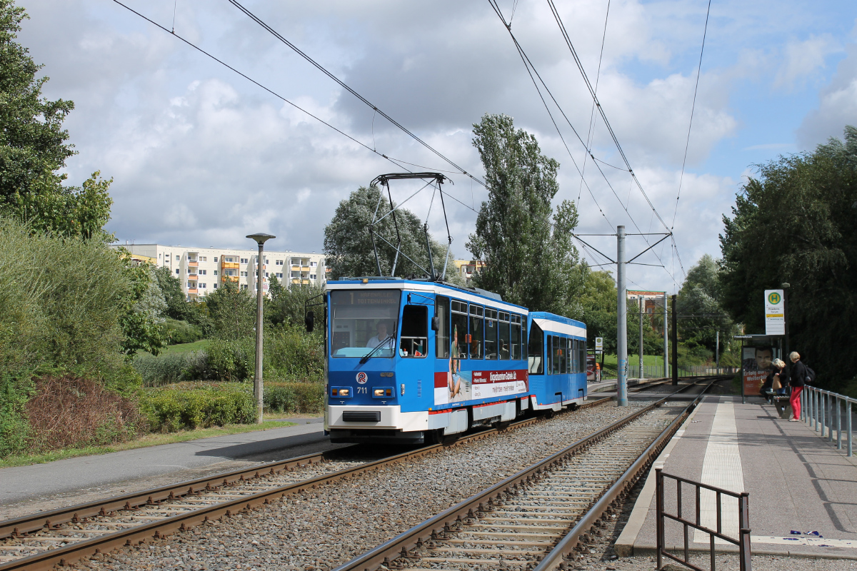 Росток, Tatra T6A2M № 711