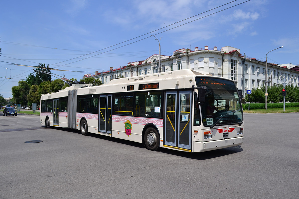 Zaporižia, Van Hool AG 300T nr. 227