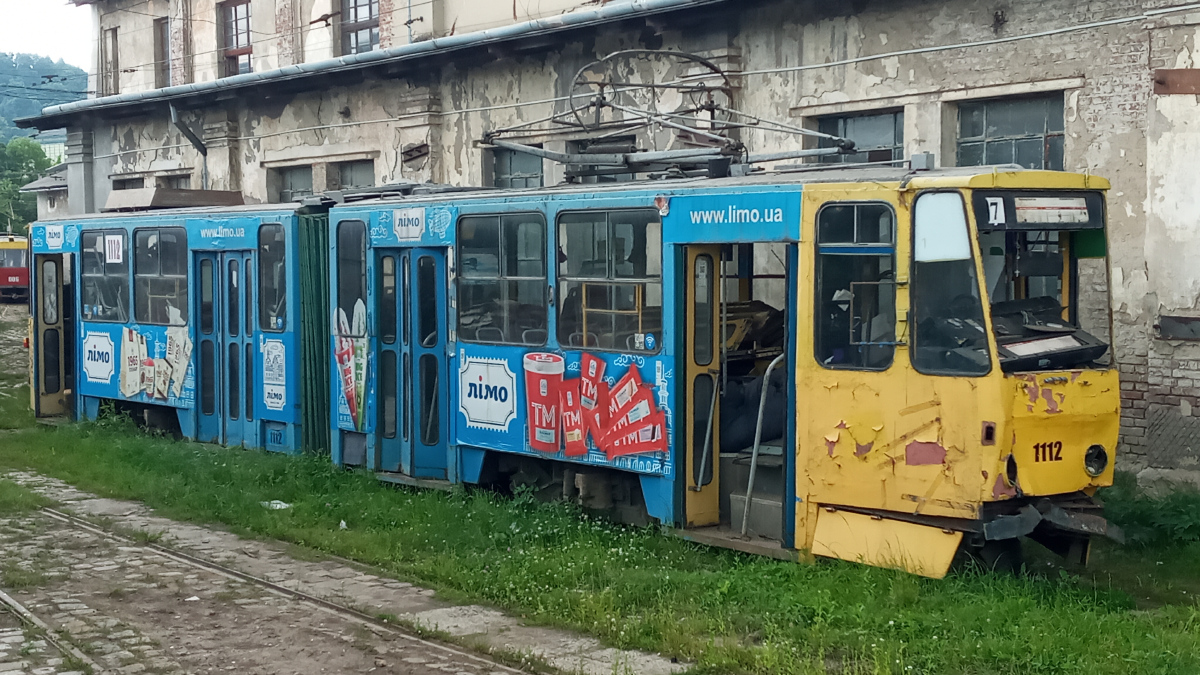 Львов, Tatra KT4SU № 1112