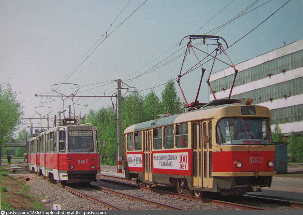Нижний Новгород, 71-605А № 3467; Нижний Новгород, Tatra T3SU № 1662