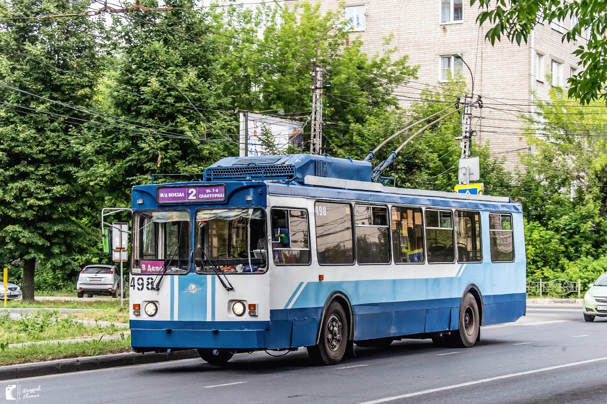 Іваново, ЗиУ-682ГМ1 (с широкой передней дверью) № 498