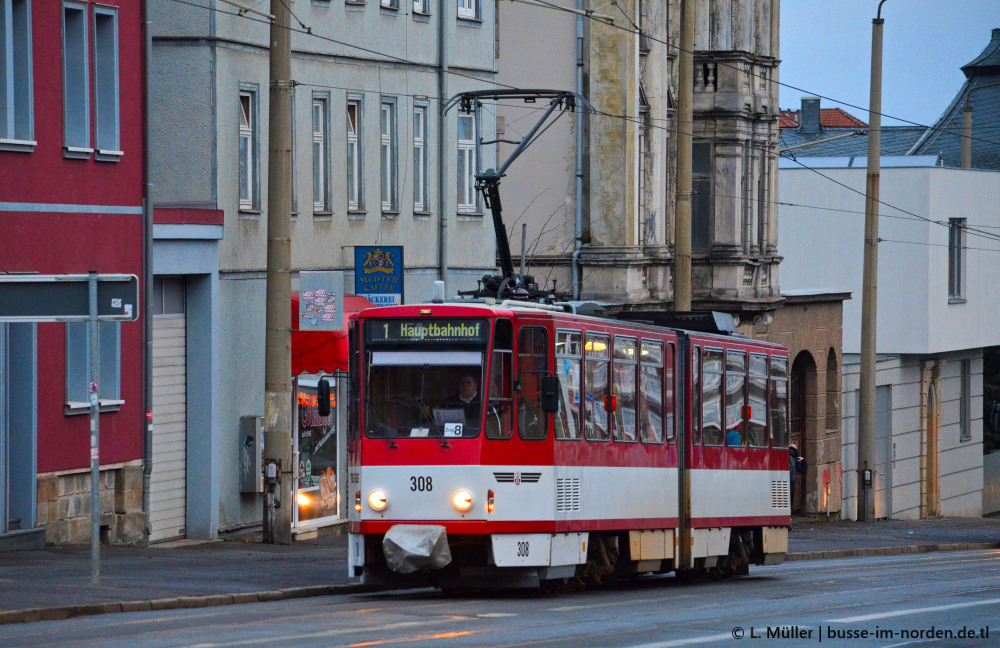 Гота, Tatra KT4D № 308