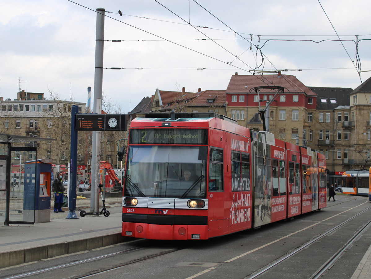 Rhein-Neckar, Duewag 6MGT Nr 5623