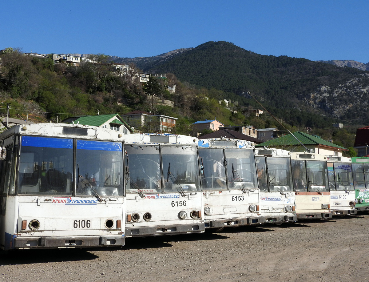 Крымский троллейбус, Škoda 14Tr89/6 № 6106