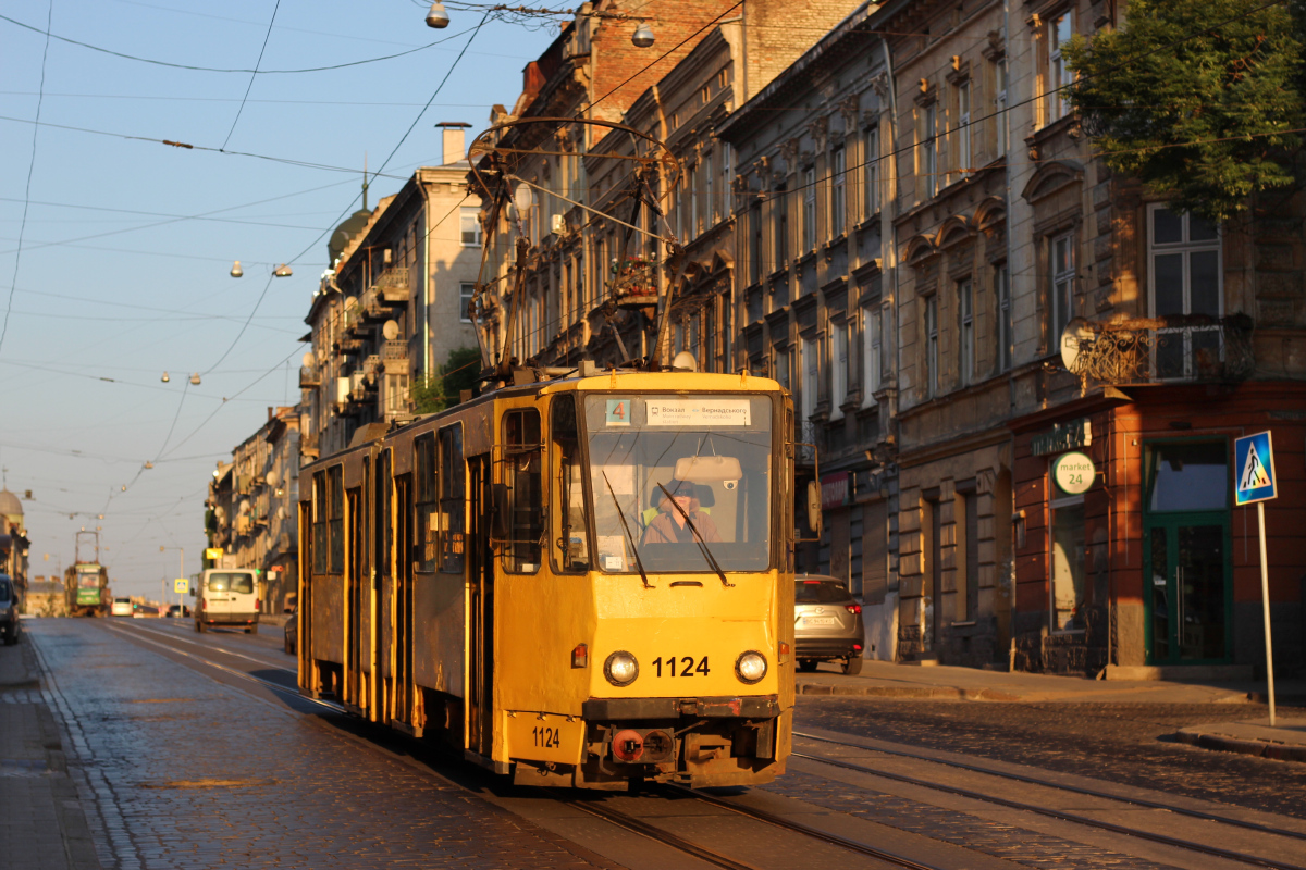ლვოვი, Tatra KT4SU № 1124