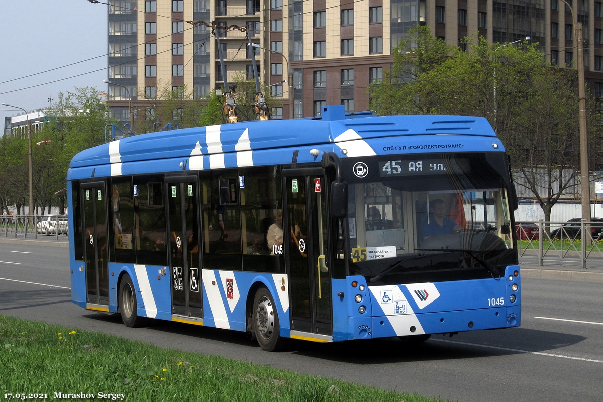 Санкт-Петербург, Тролза-5265.08 «Мегаполис» № 1045
