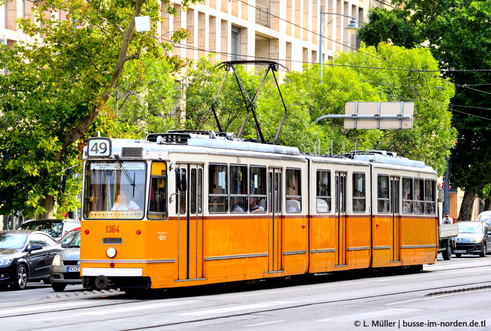 Budapest, Ganz CSMG2 Nr. 1364