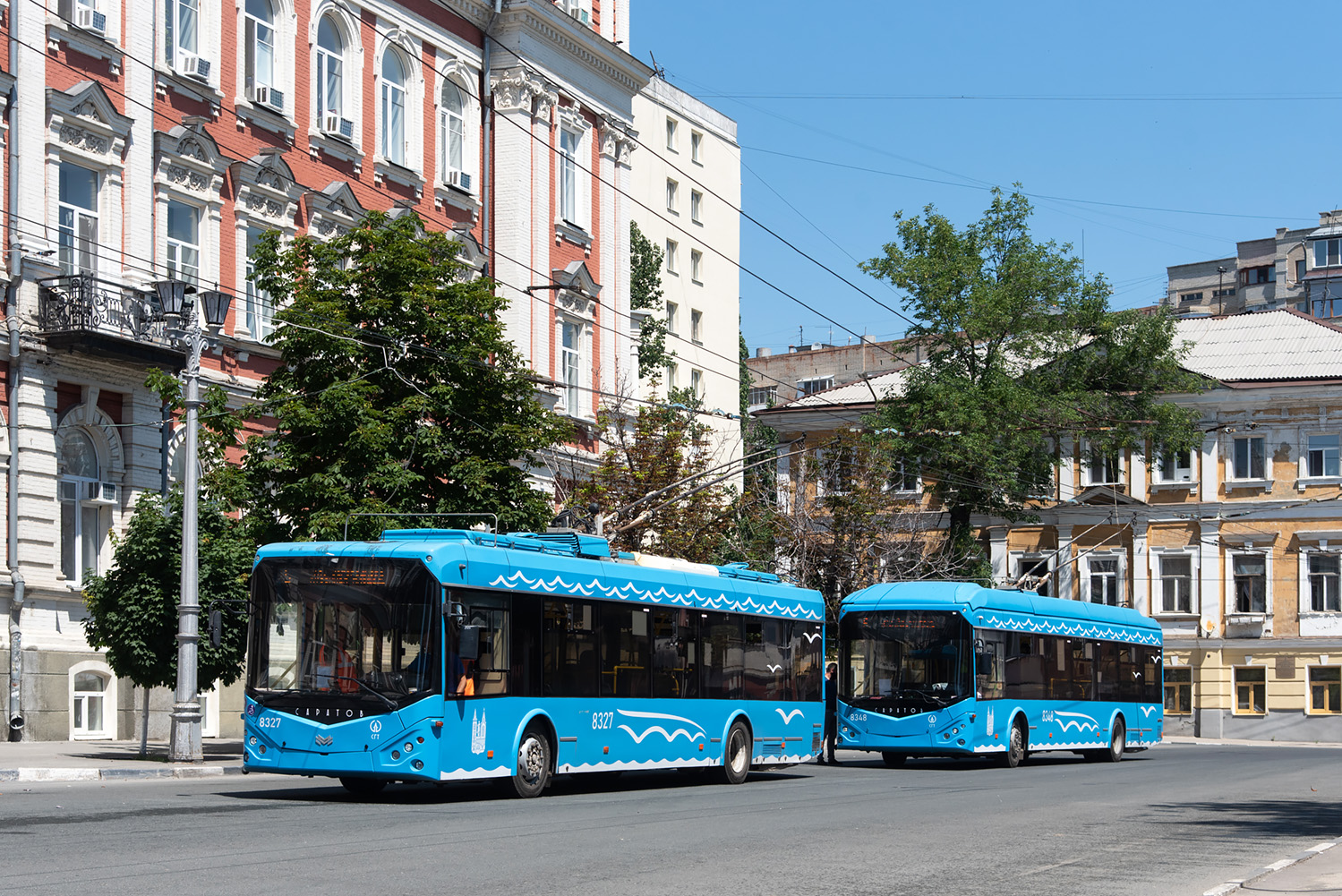 Saratów, BKM 321 Nr 8327; Saratów, BKM 321 Nr 8348