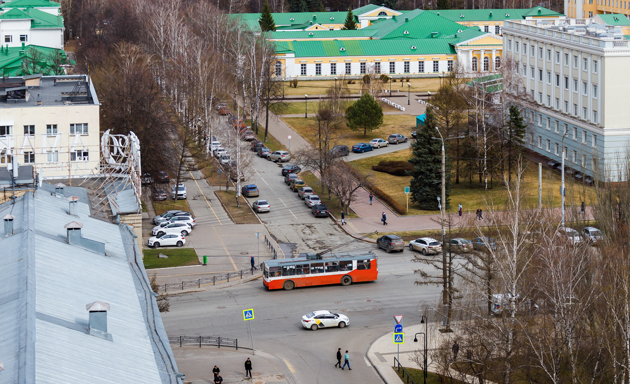 Ижевск, ЗиУ-682Г [Г00] № 1291; Ижевск — Линии электротранспорта