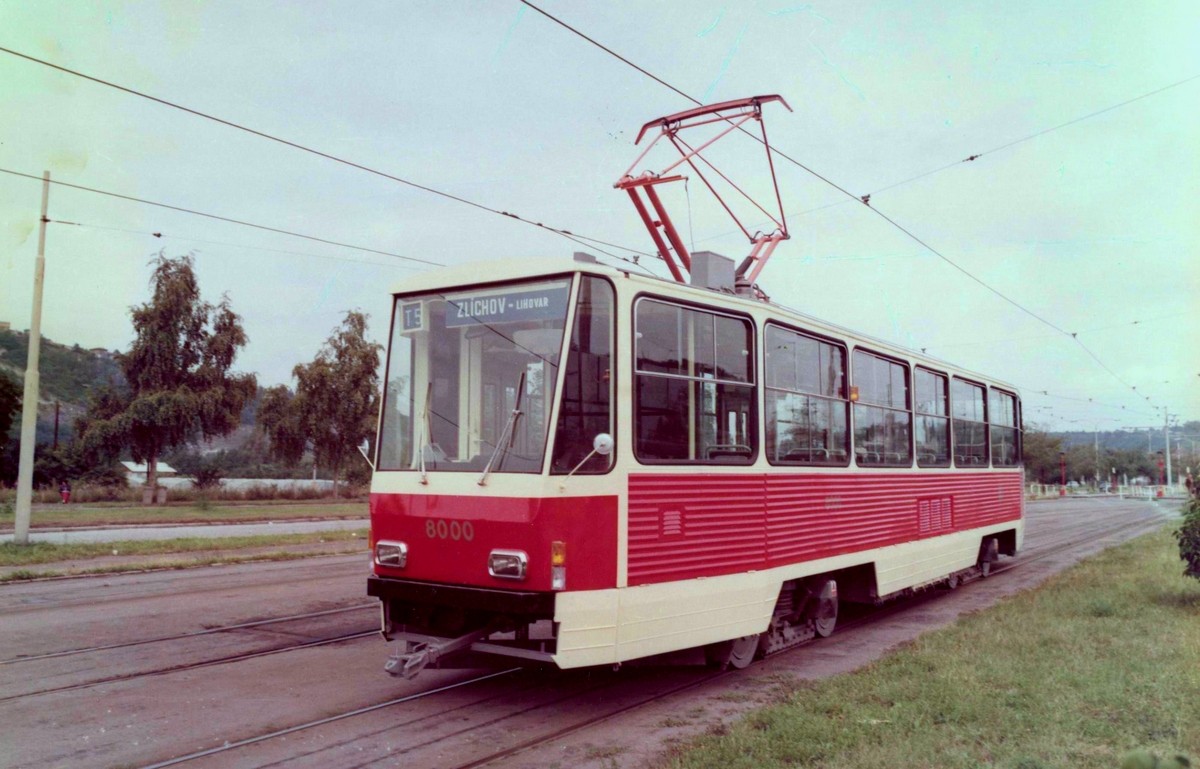Прага, Tatra T5 № 8000