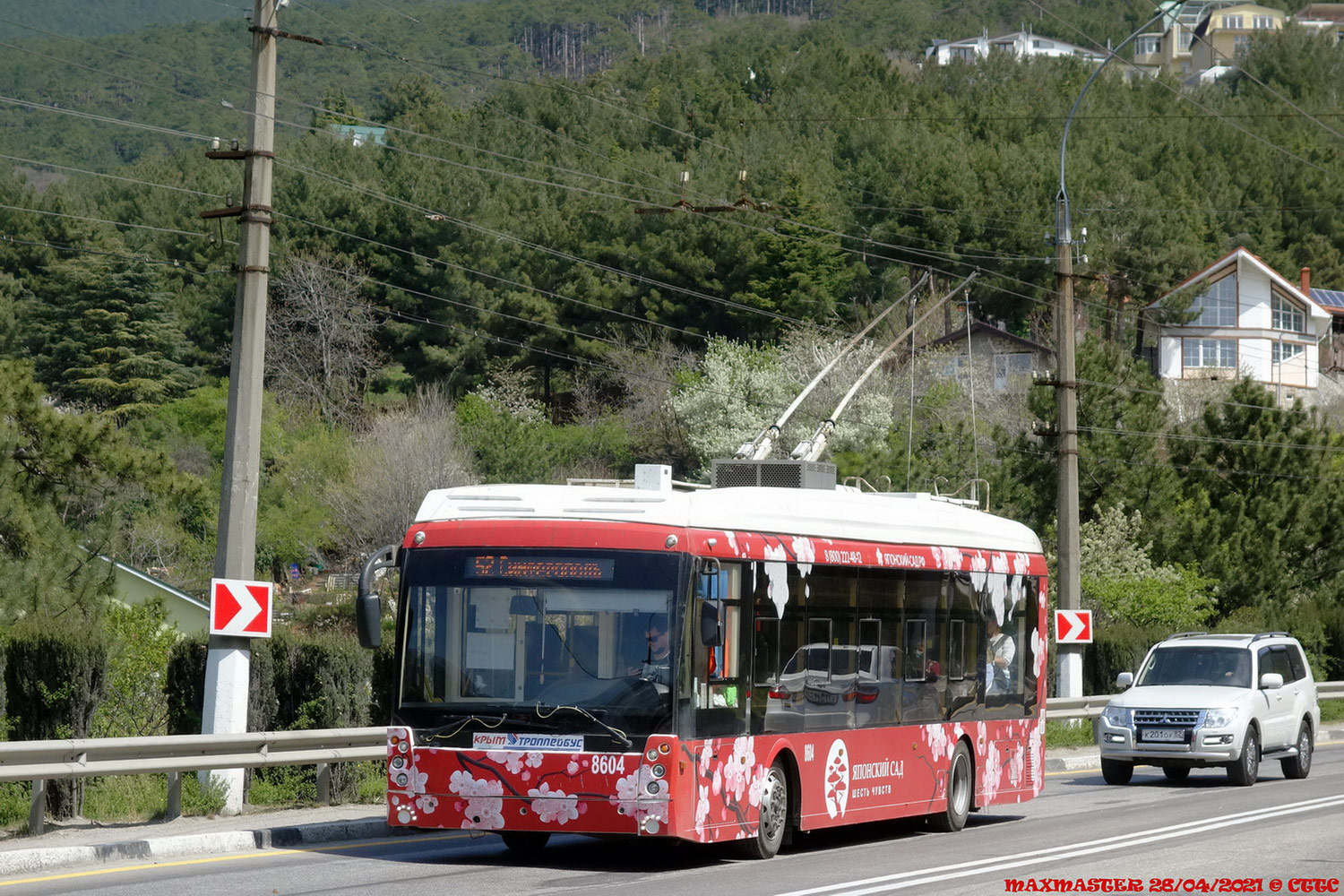 Крымский троллейбус, Тролза-5265.05 «Мегаполис» № 8604