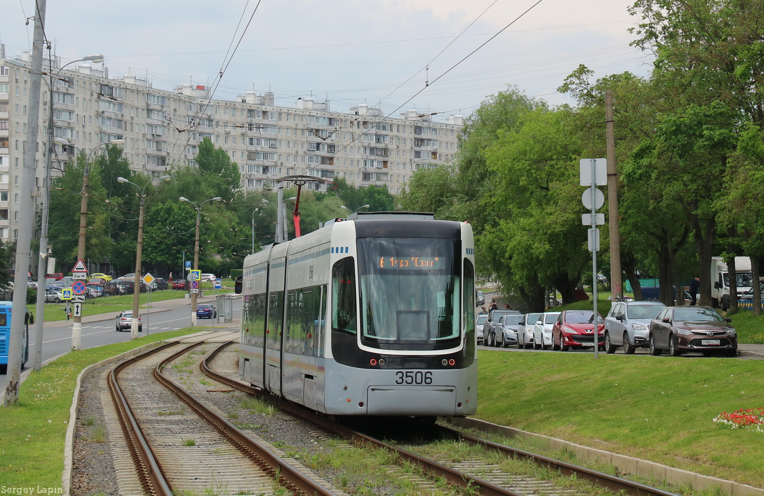 Москва, 71-414 (Pesa Fokstrot) № 3506 Москва, 71-414 (Pesa Fokstrot) № 3506