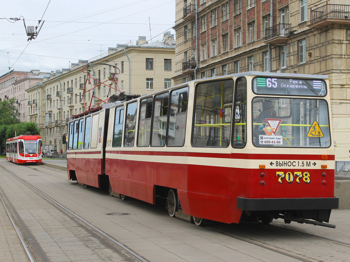 Санкт-Петербург, ЛВС-86К № 7078