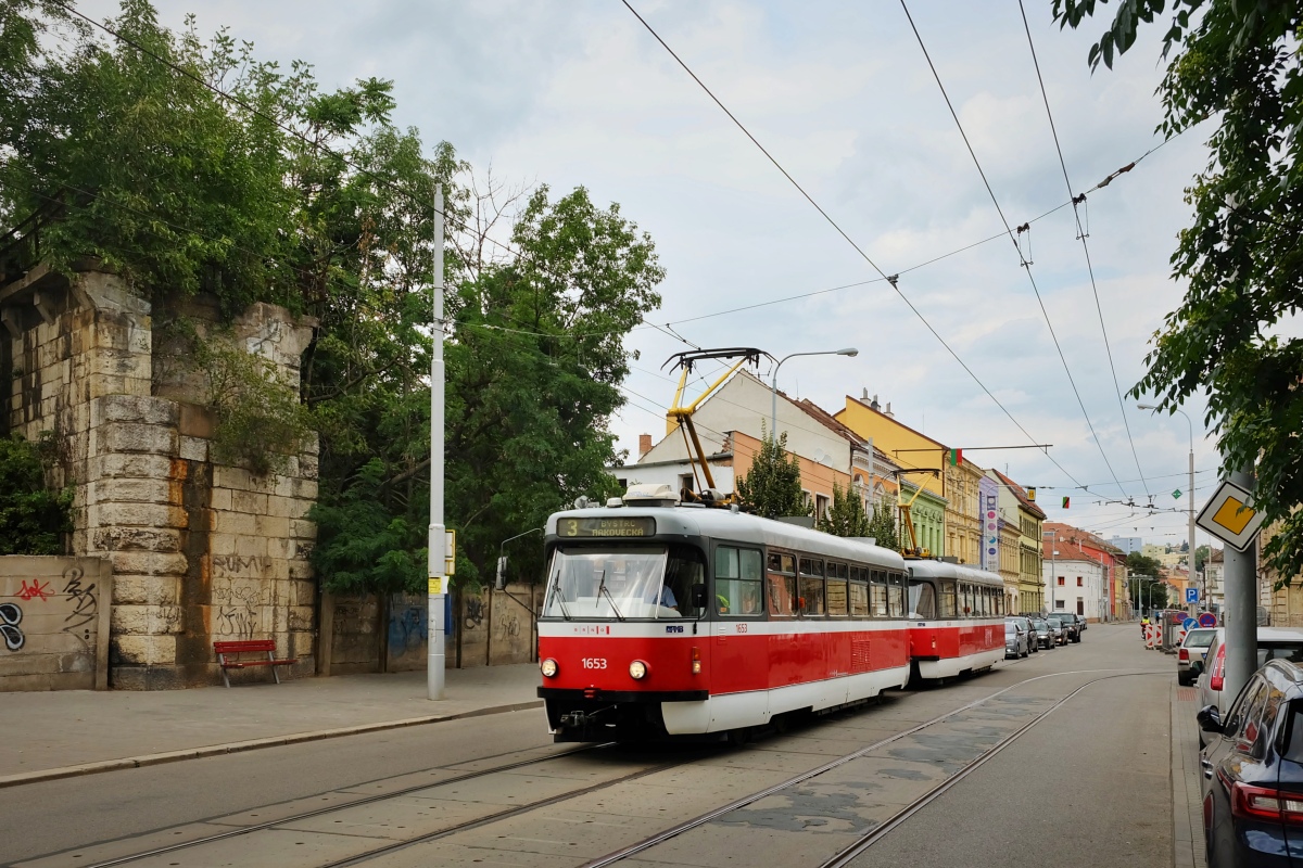 Брно, Tatra T3R.PV № 1653
